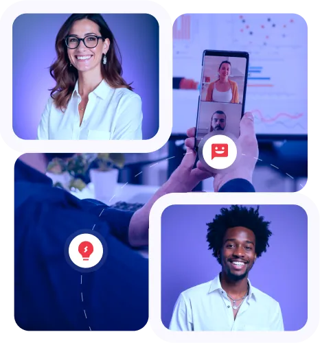 Equipe da Elleva Digital sorrindo